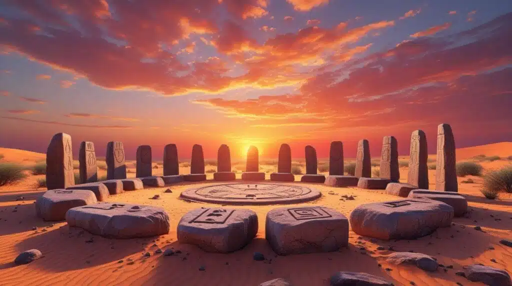 Romans gathering water from a public fountain fed by aqueduct supply