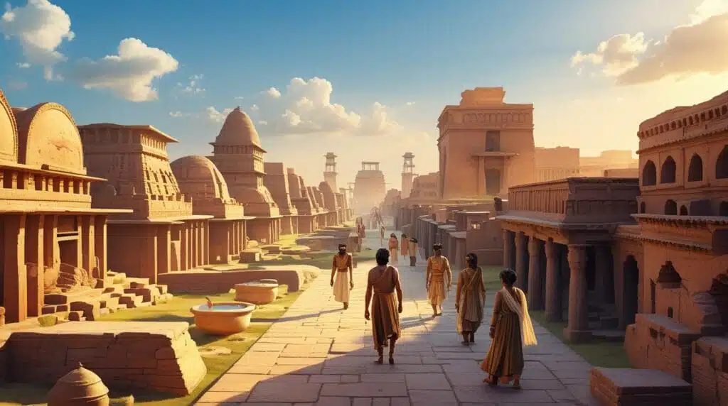 Title: Structure and Function of Roman Aqueducts
Description: An illustrated breakdown of how Roman aqueducts transported water across long distances using gradients and arches.
Alt Text: Diagram showing how Roman aqueducts transported water using gravity and stone structures