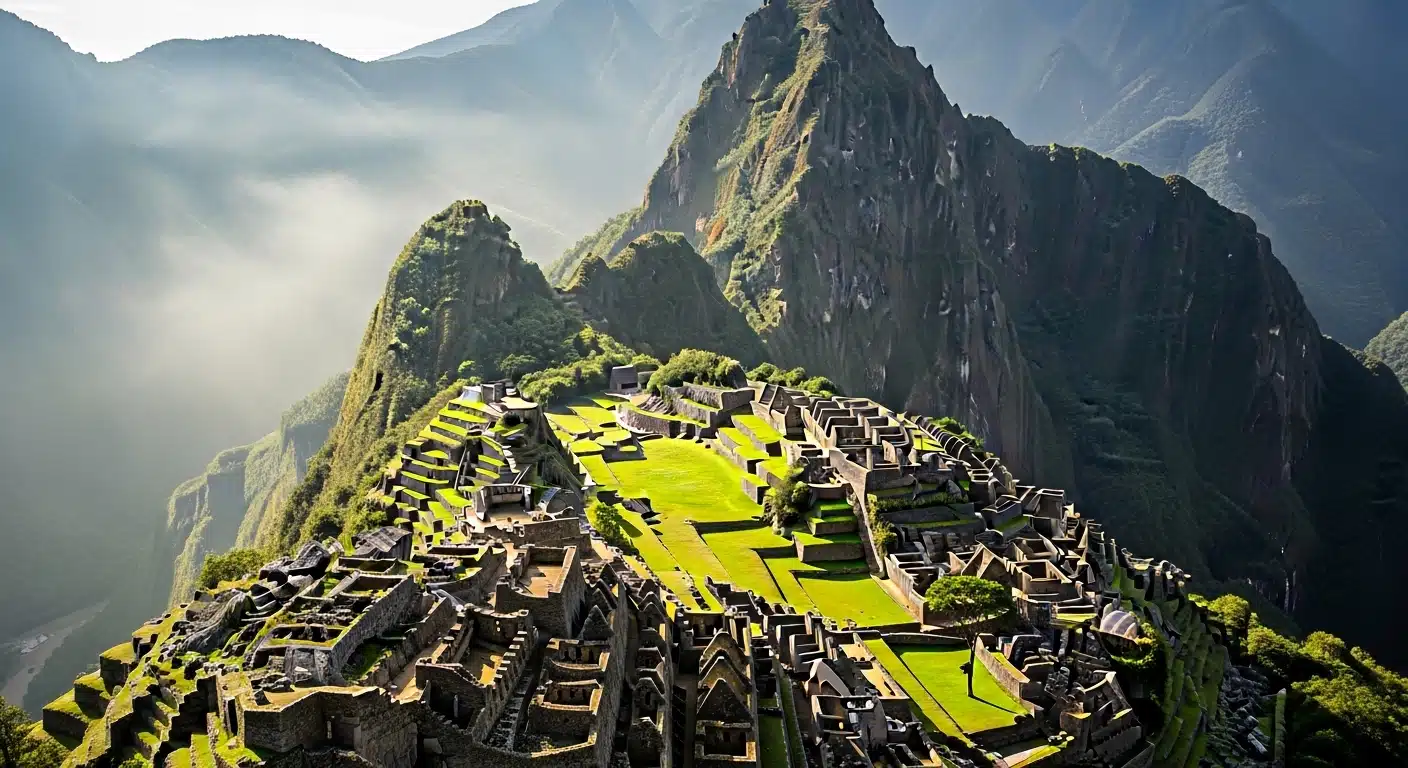 Chachabamba Lidar revealing hidden Inca gateway near Machu Picchu