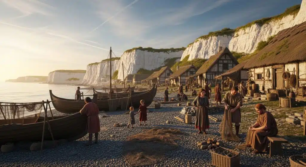 Roman Britain coastal life connected to Beachy Head Woman DNA findings