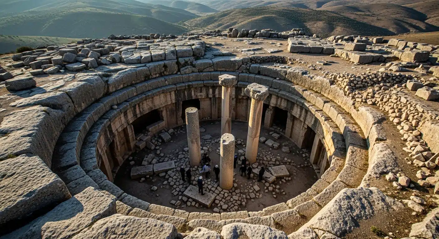 Karahantepe Structure Neolithic ritual gathering chamber excavation