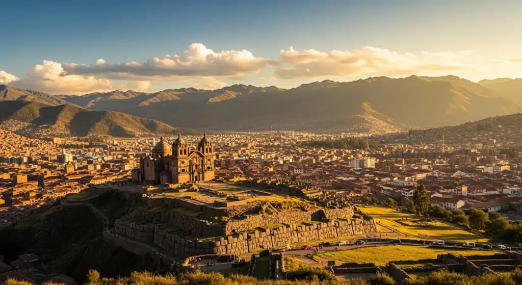 Cusco Tunnels GPR suspected tunnel route between Coricancha and Sacsayhuamán