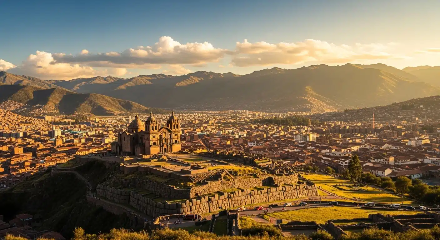 Cusco Tunnels GPR suspected tunnel route between Coricancha and Sacsayhuamán