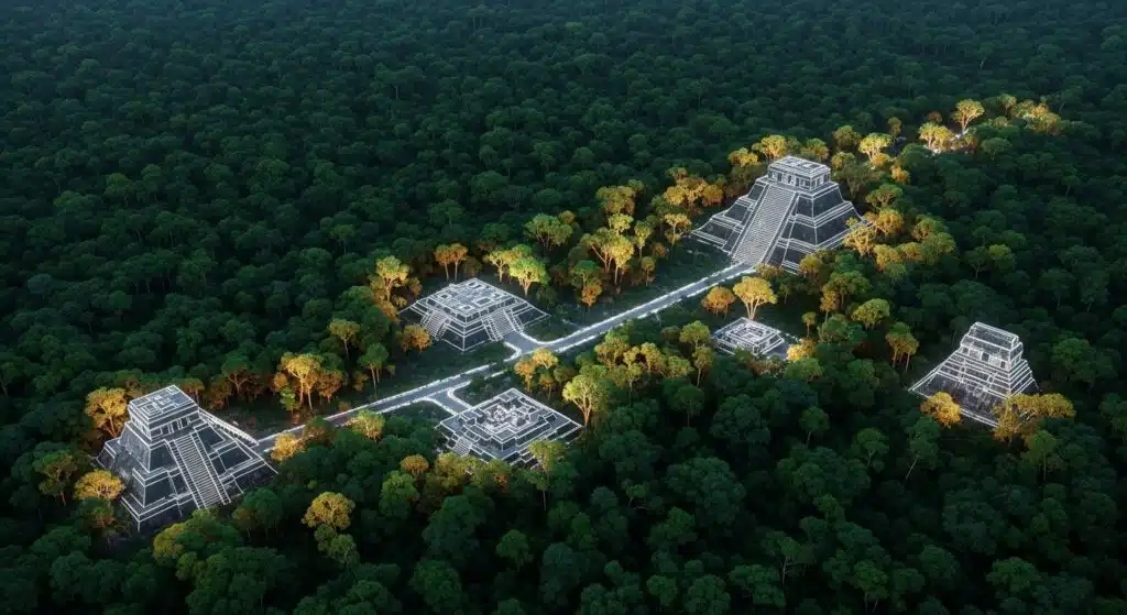 Campeche Mayan Discovery revealing hidden jungle city in Mexico