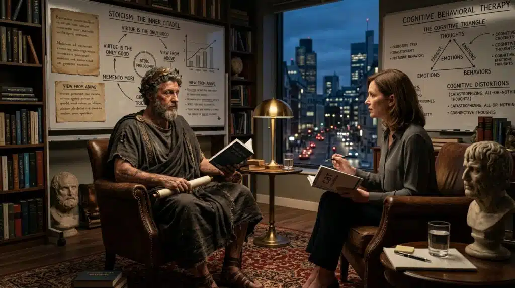 Stoicism CBT Roots ancient philosophy and modern therapy connection