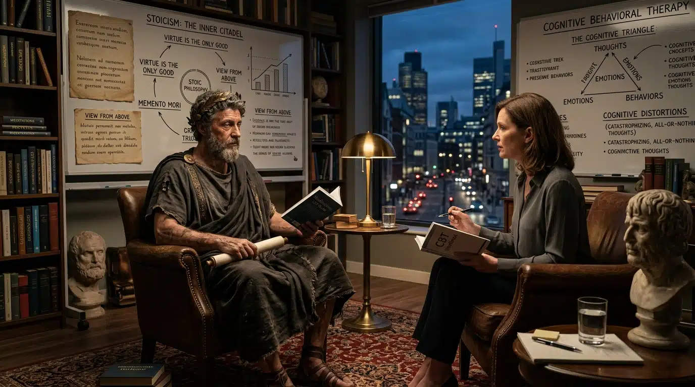 Stoicism CBT Roots ancient philosophy and modern therapy connection