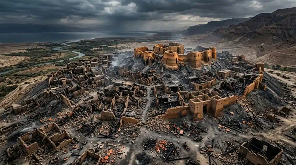 Sodom and Gomorrah History Tall el-Hammam destruction layer archaeological site