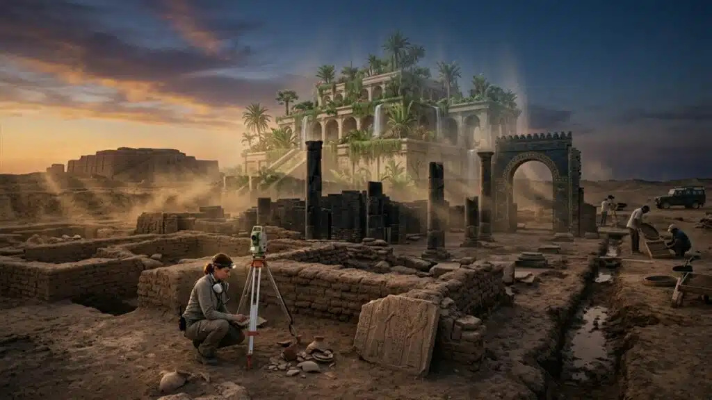 Hanging Gardens of Babylon lost wonder